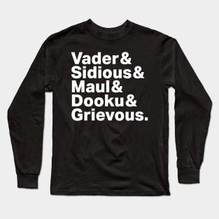 Sith shirt Long Sleeve T-Shirt